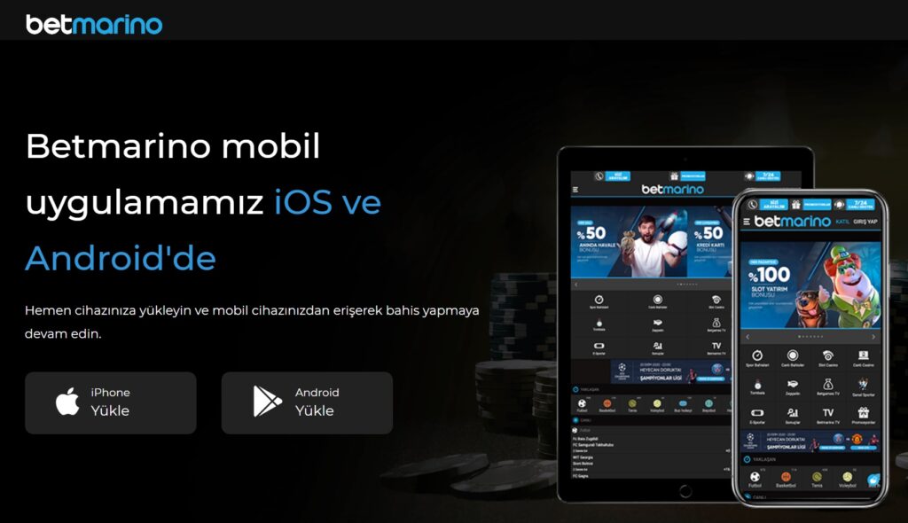 betmarino mobil uygulama